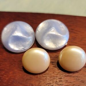 VTG Trifari & West Germany Earrings 2 Sets